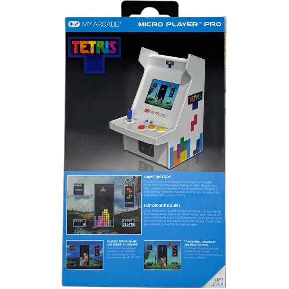 My Arcade Tetris Micro Player Pro Retro Mini Arcade Machine Portable Video Game - Picture 4 of 5
